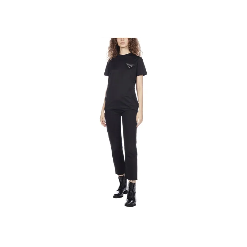 PRADA SS21 T Shirt Women's Black-2