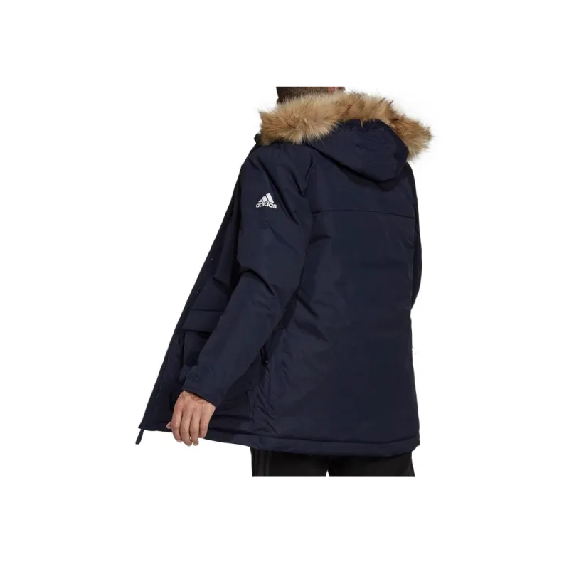 Adidas Puffer Jacket International Version Men's Navy Blue-2