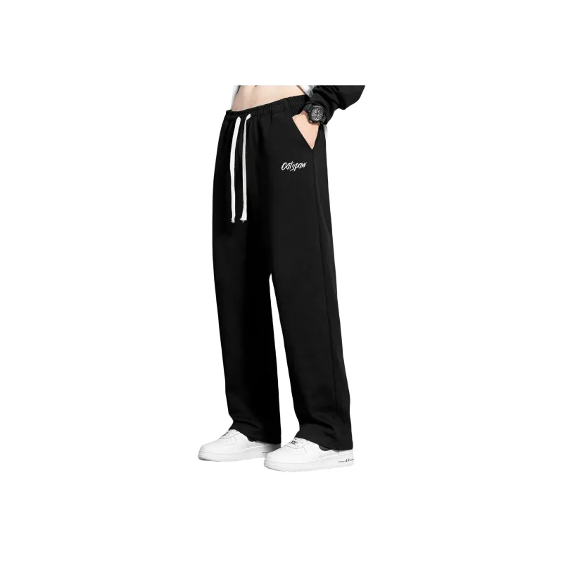 CAT'S PAW Casual Pants Unisex Black-3