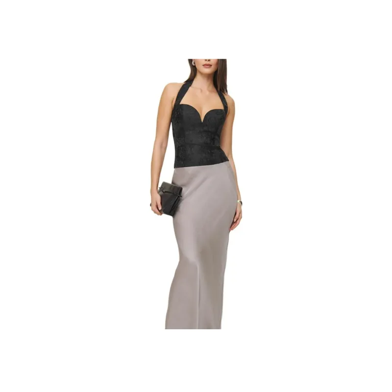 REFORMATION Astrid Top Camisole Women's Black-0