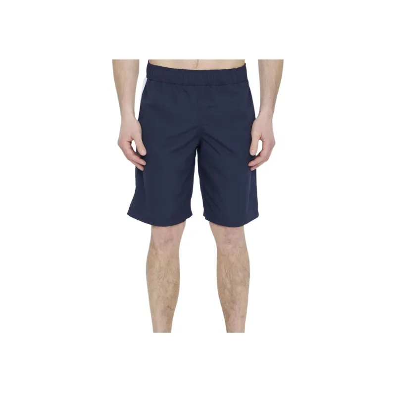 PALM ANGELS Logo print Swim Shorts-3