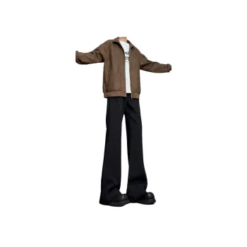 K411 Casual Pants Unisex Black