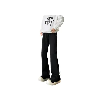 IXXAT Jeans Unisex Black Thickened Fleece