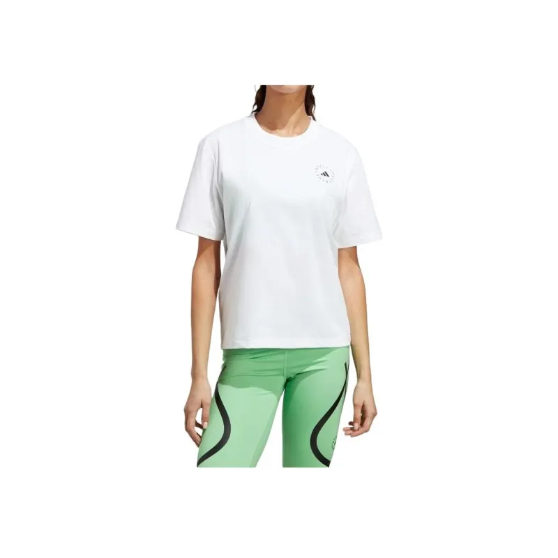 Adidas By Stella McCartney Logo print Short sleeved T shirt-2