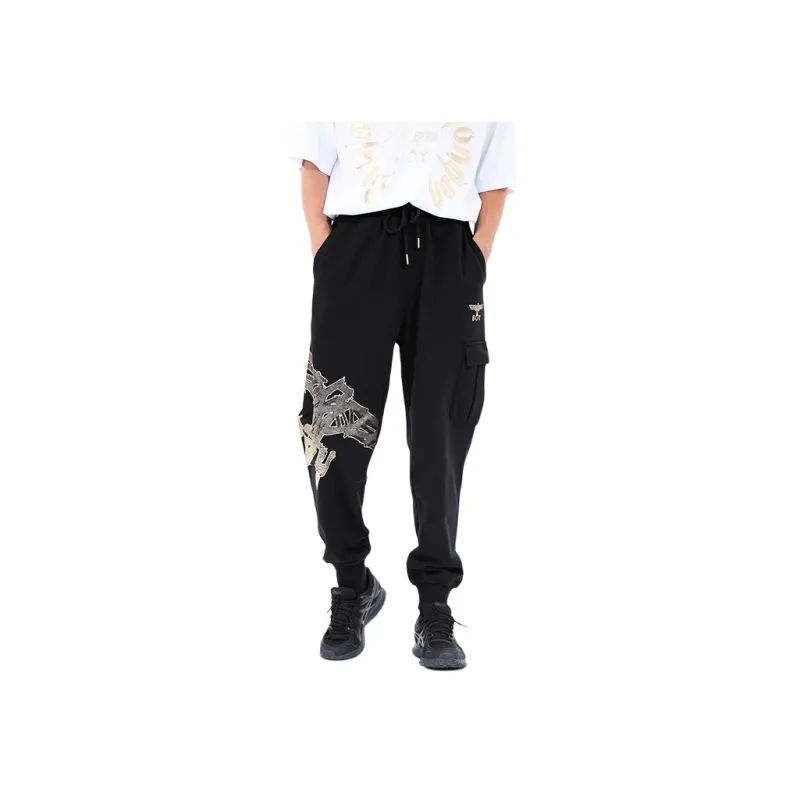 Boy London Casual Pants Unisex Black-6