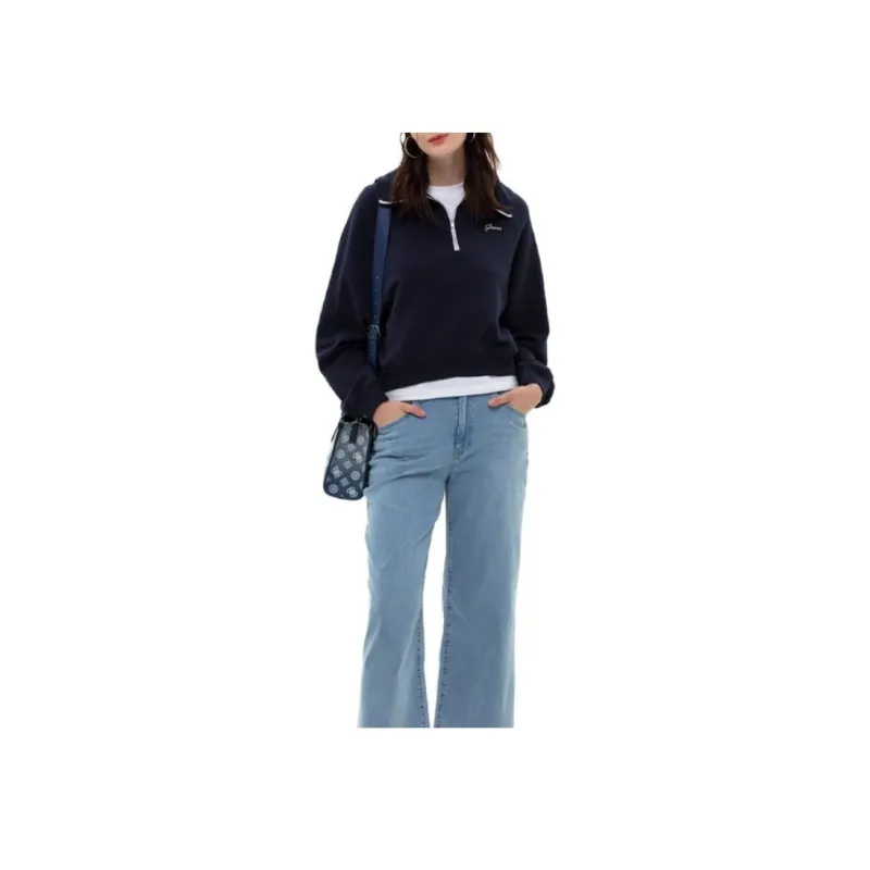 GUESS Sweatshirt Women's Dark Blue-3