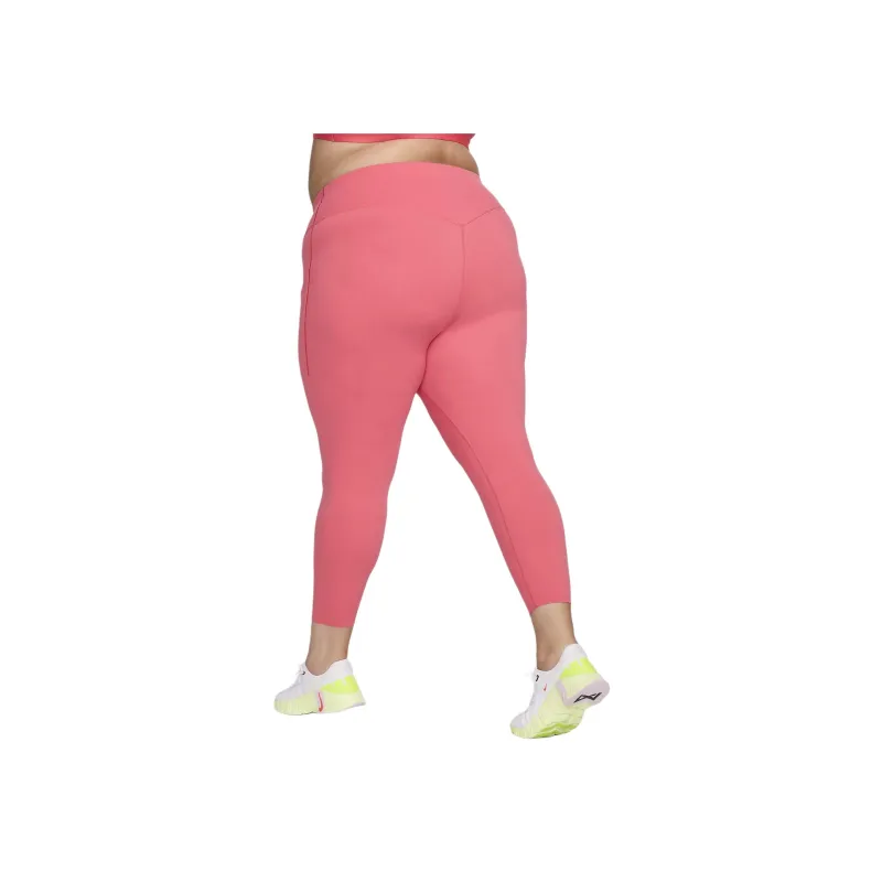 Nike Universa Women's Medium-Support High-Waisted 7/8 Leggings With Pockets Plus Size-1