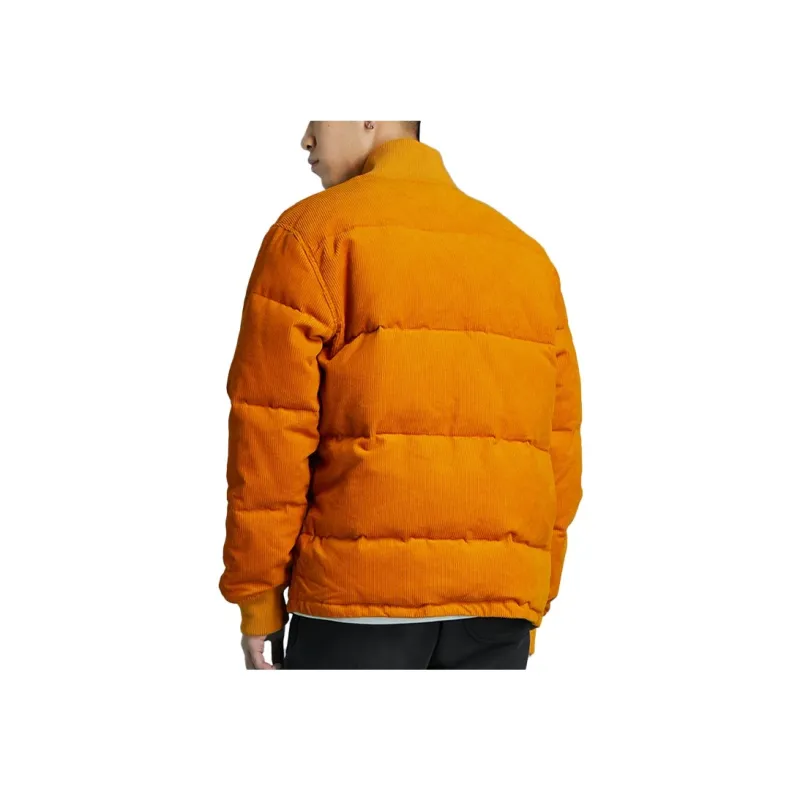 Converse Corduroy Down Jackets Men Yellow-4