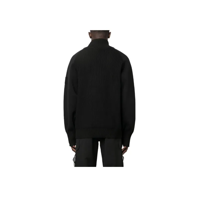 Y-3 Zip-fastening Knitted Sweatshirt-1