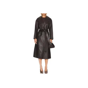 A.L.C. Trench Coat Women's Dark Brown