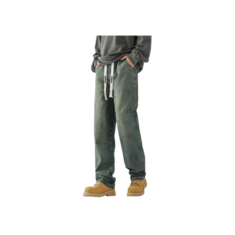 LA'T.WEEKEND Jeans Unisex Vintage Blue-13