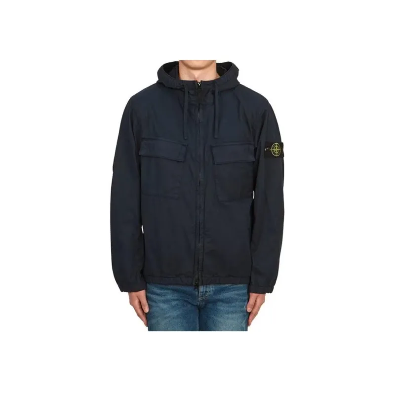 STONE ISLAND SS24 Jackets Coats Men's Dark Blue-4