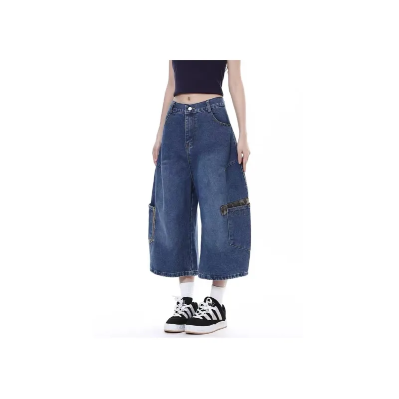 FA2LO Denim Shorts Unisex-4