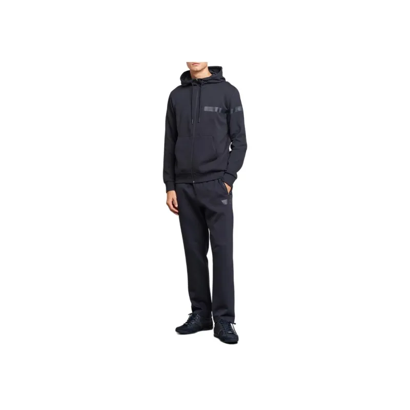 Boss Rubberised logo Zip up Hoodie-4