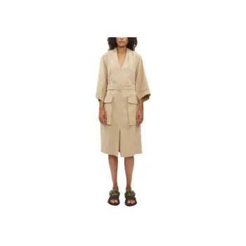 LA GARCONNE SS24 Long-Sleeved Dresses Women's Beige