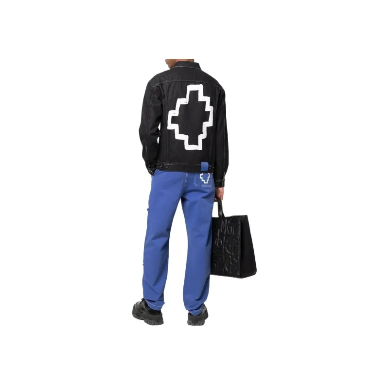 Marcelo Burlon Tempera Cross Stone Slim Jacket-2