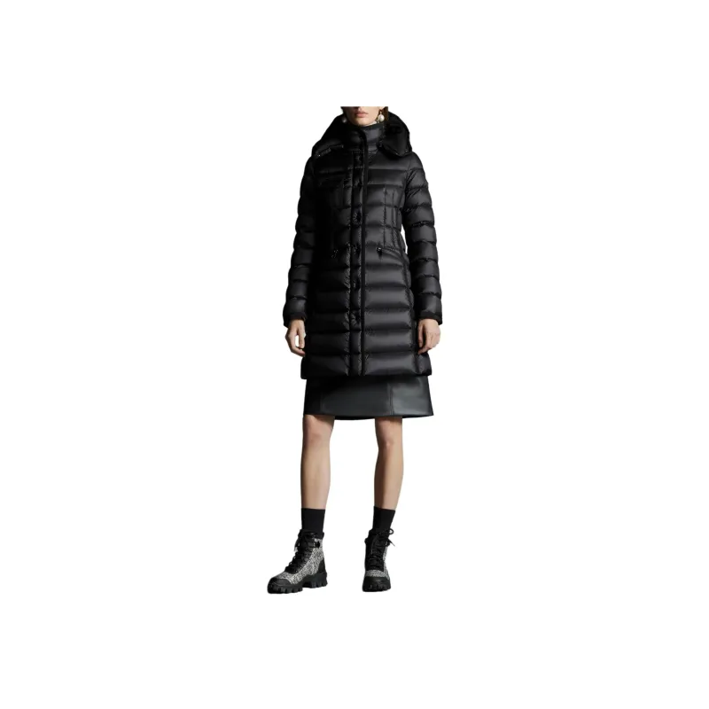 Moncler Hermine Long Parka 'Black'-4