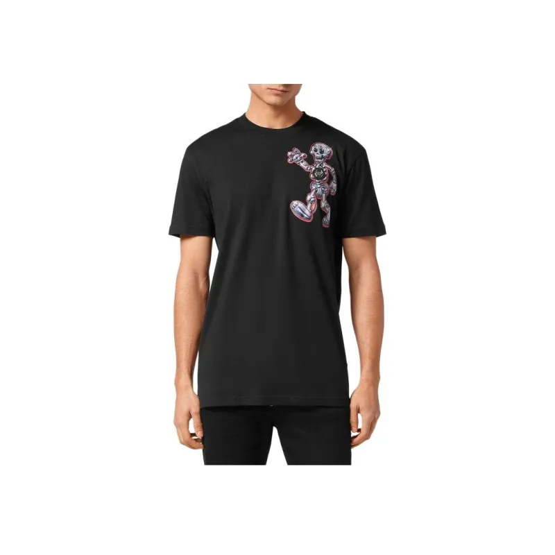 PHILIPP PLEIN Skully Gang Cotton T shirt-2