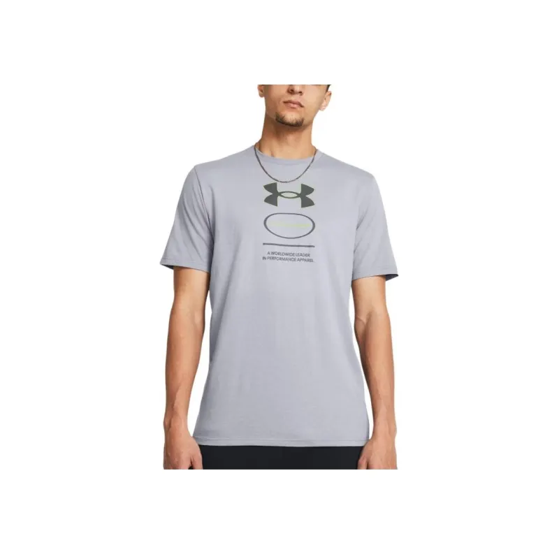 Under Armour Gel Stack T Shirt Men's Asphalt Gray-2