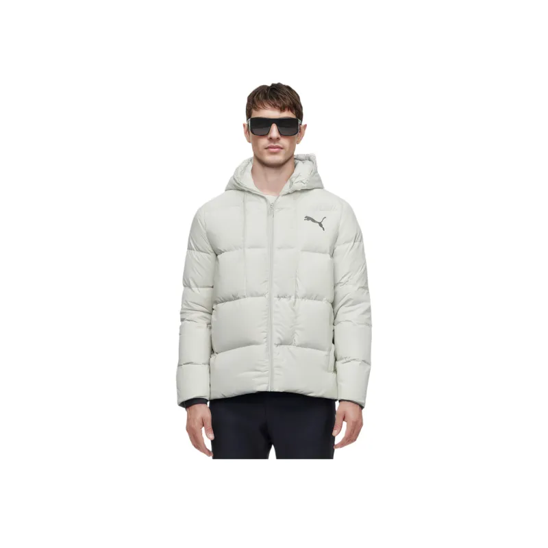 PUMA Down Jackets Men Smoke Gray-2