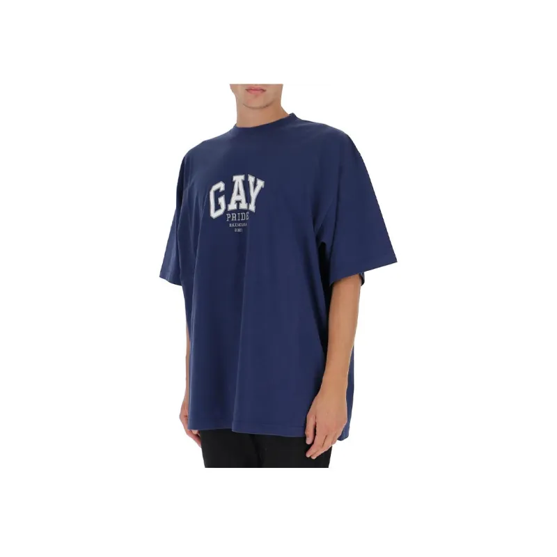 Balenciaga Pride 2021 Oversized Tee-2
