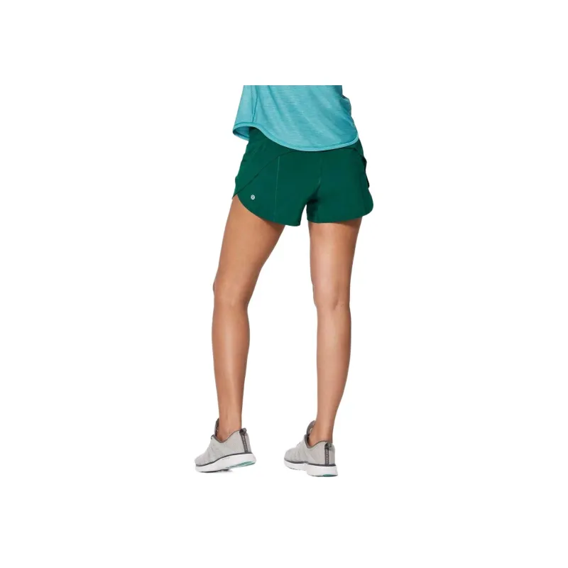 Lululemon Speed Up Sports Shorts Women's Grass Green-1