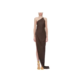 RICK OWENS/RO FW24 Sleeveless Dress Women's Dark Gray