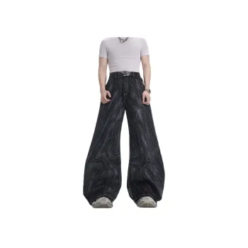 START EXCEED END Jeans Unisex Black Pants