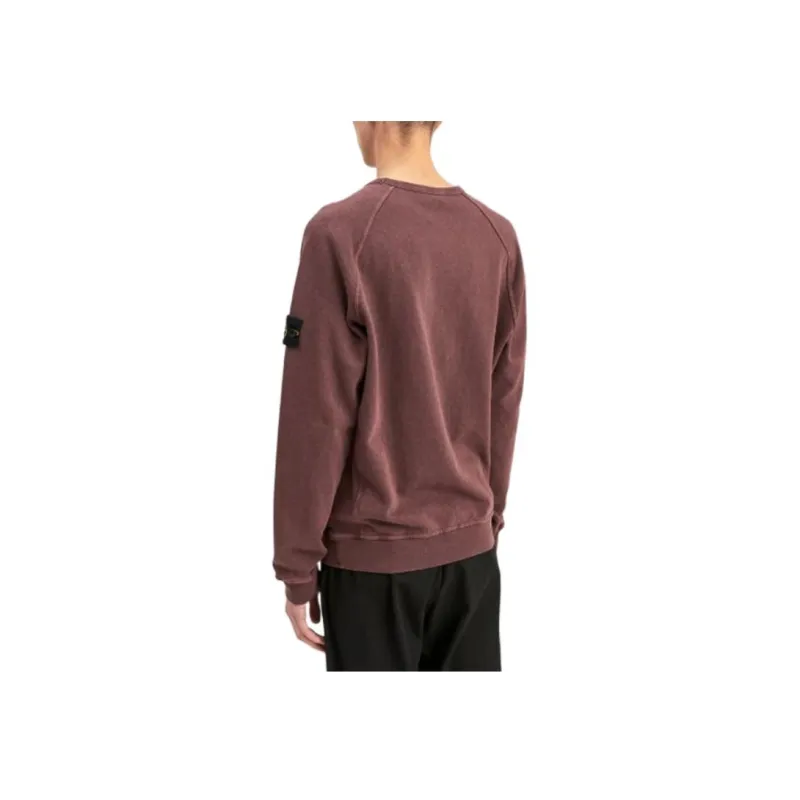 STONE ISLAND SS24 Sweatshirt Men's Burgundy-3
