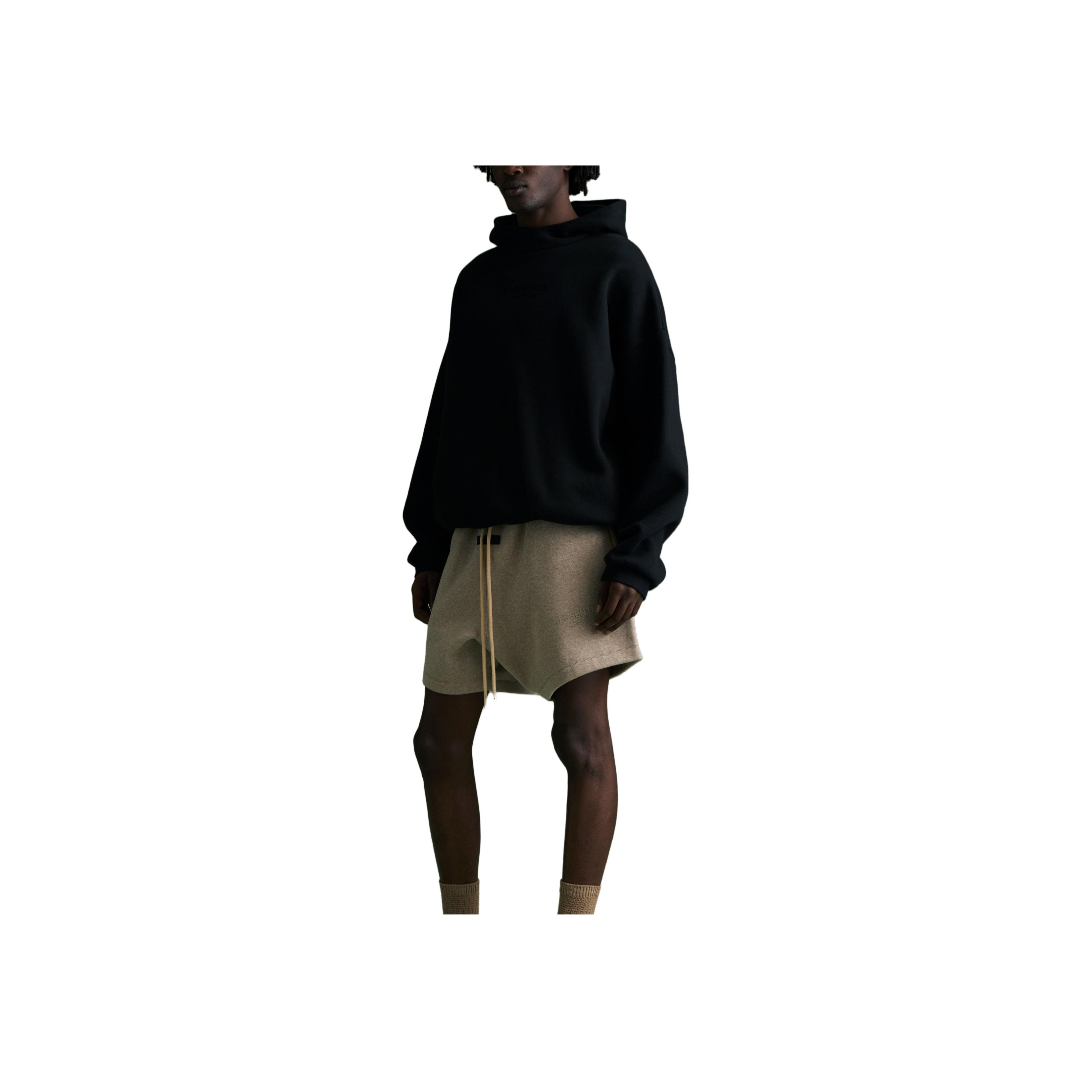 【Essentials】 Hoodie Jet Black - 23FW / 追跡付 Fear of God Essentials Hoodie Jet Black Men's - FW23 - US