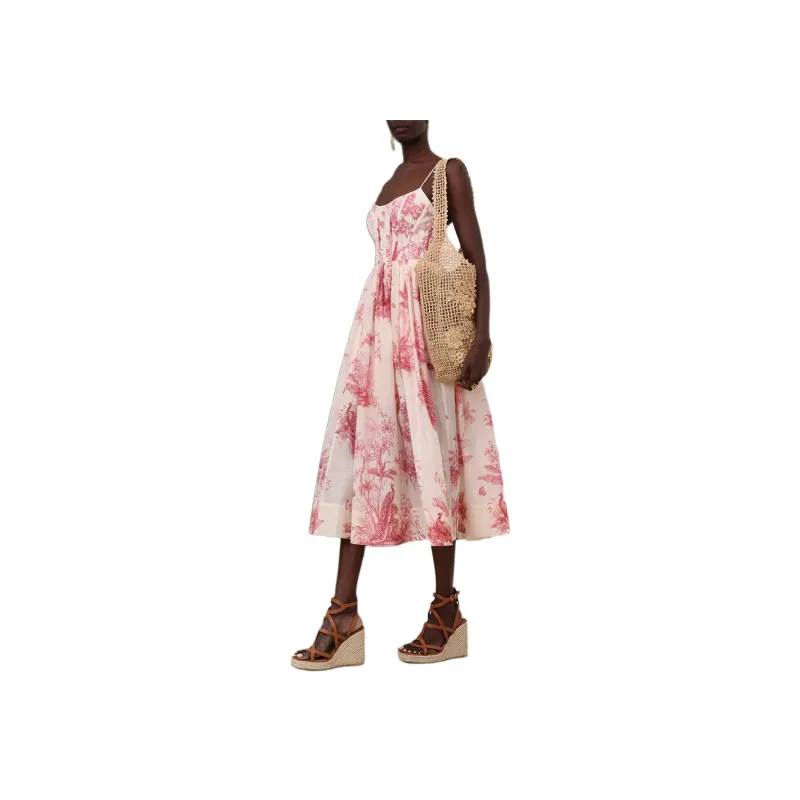 Zimmermann Waverly Corset Midi Dress-3