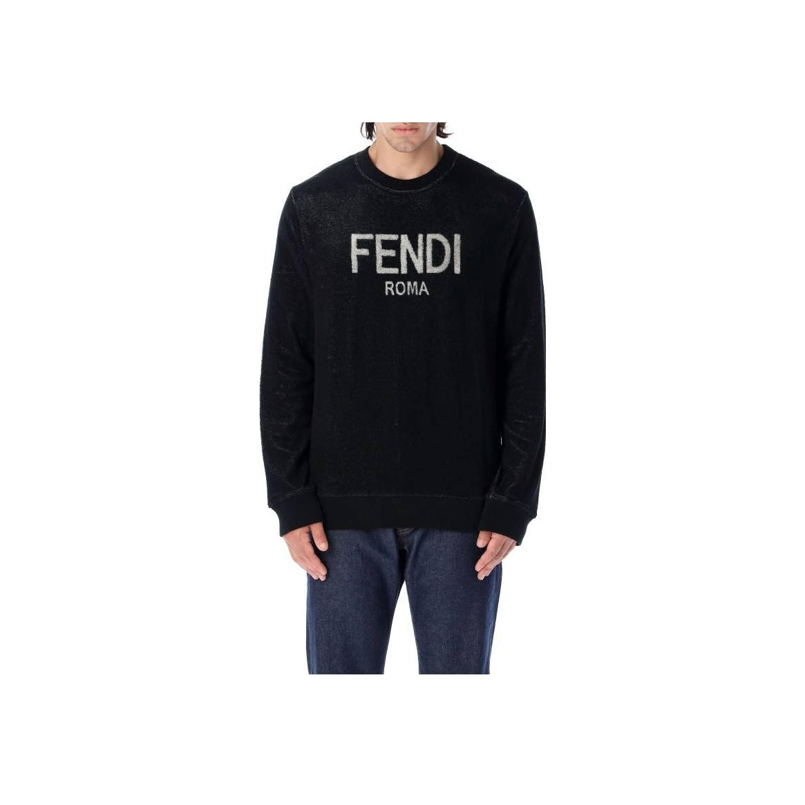 FENDI, Like New, Jersey Sweatshirt, Trainer - Hooded