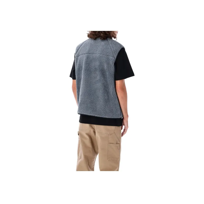 Carhartt WIP Prentis Logo Patch Zipped Vest-0