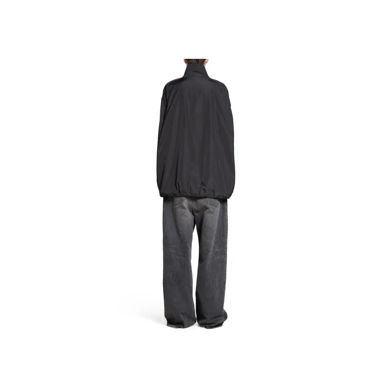 Balenciaga Logo Zip Up Jacket-5