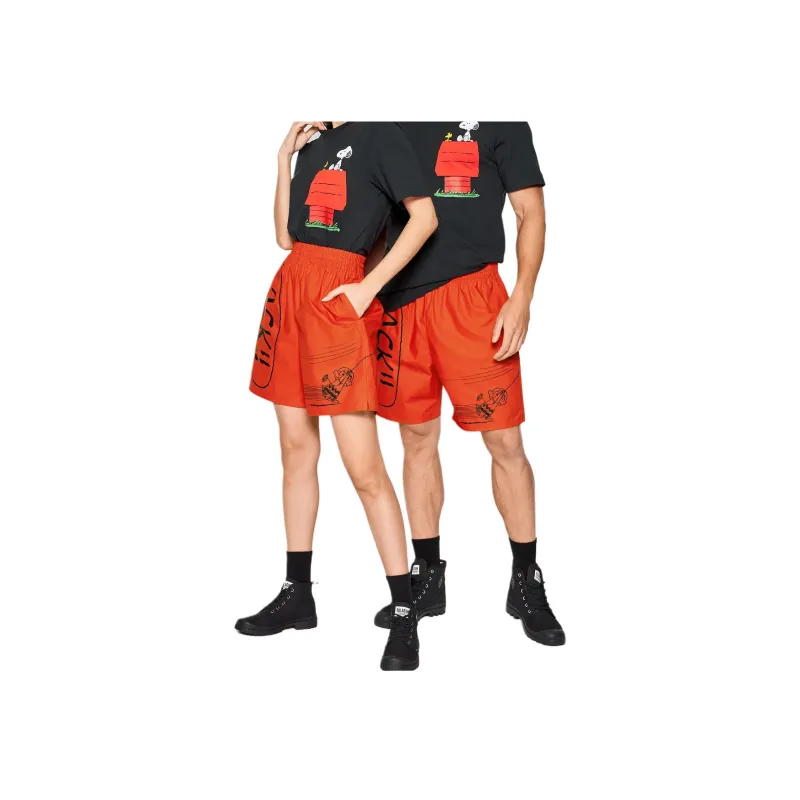 Converse Casual Shorts Men Red-4