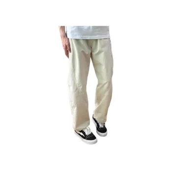 CORNILOT Casual Pants Unisex Ivory White