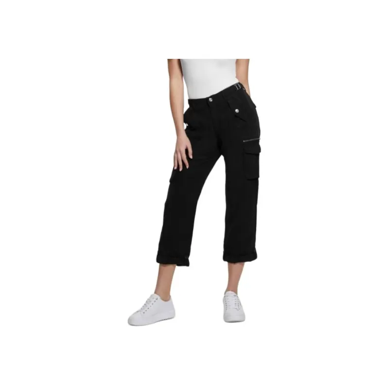 GUESS Cargo Pants Women's Black-0