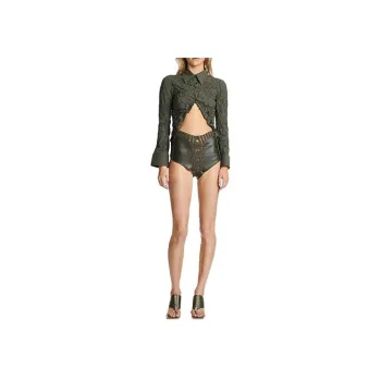 DION LEE Shirts Women's Green