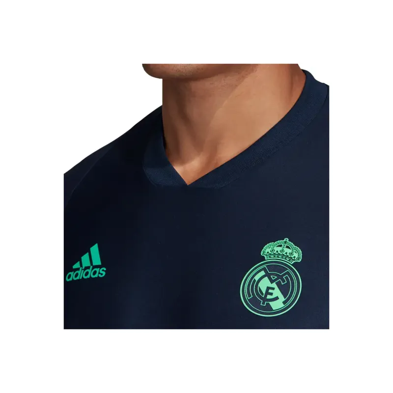 Adidas Real Madrid JSY T Shirt Men's Blue-3