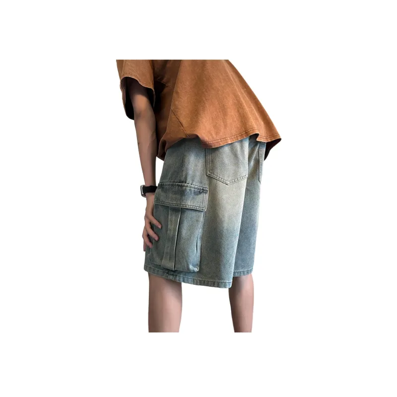 FA2LO Denim Shorts Unisex-1