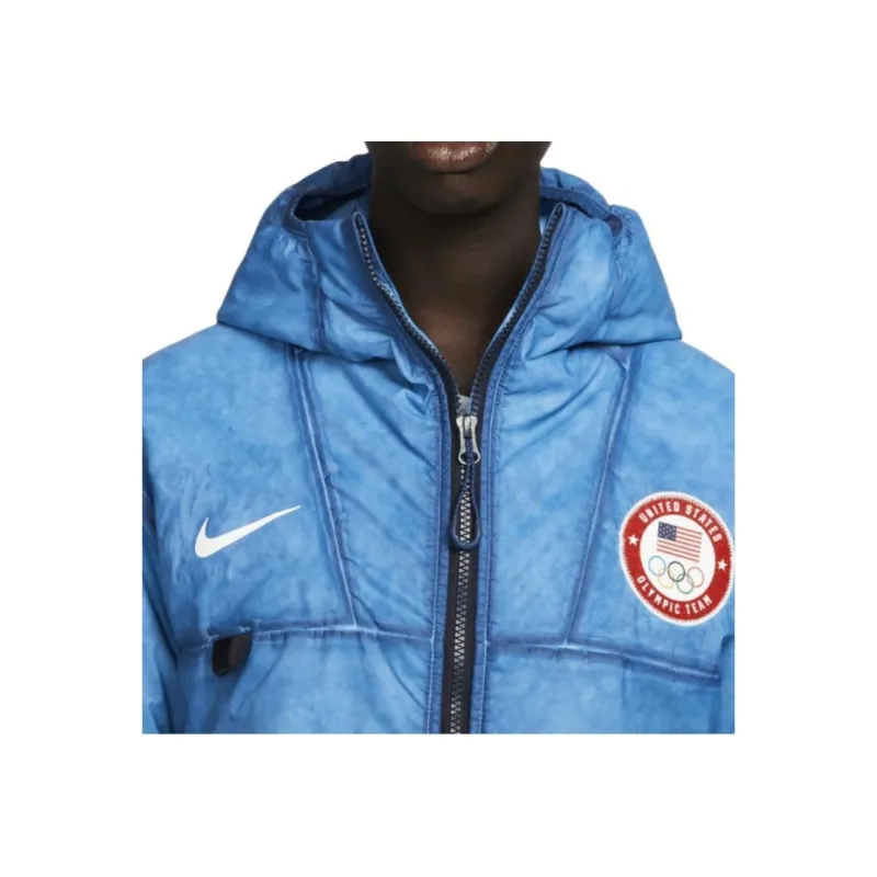 Nike Acg Therma Fit Adv 'Rope De Dope' Jackets Coats Women's Blue-5