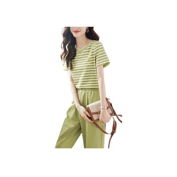 Mo Han Yi Mei Casual Suit Women's Green