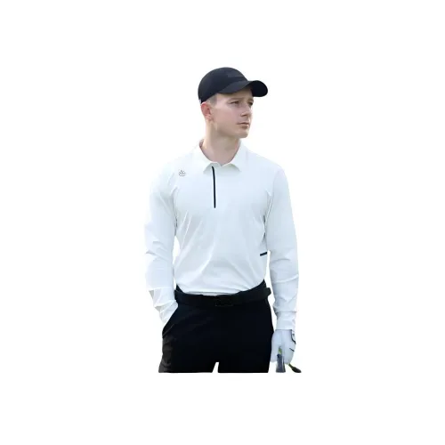PGA 화이트 남성 티셔츠