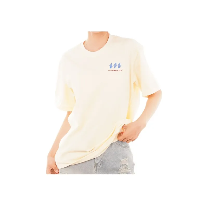 ASW ONLINE T-Shirt Unisex Cream Apricot-3