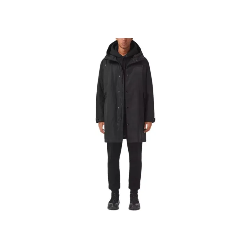 Burberry Coats Men Black-1