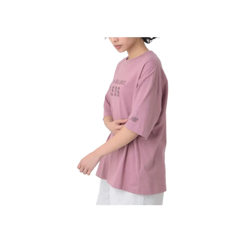 New Balance T Shirt Women's Rosewood-3