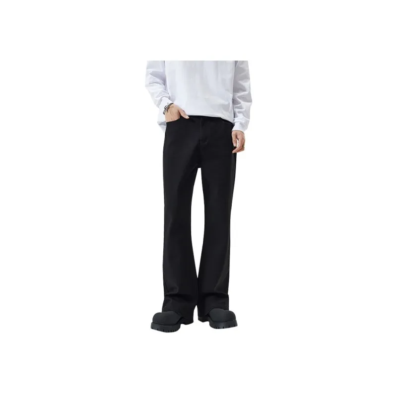 BENGEN Jeans Unisex Black-0