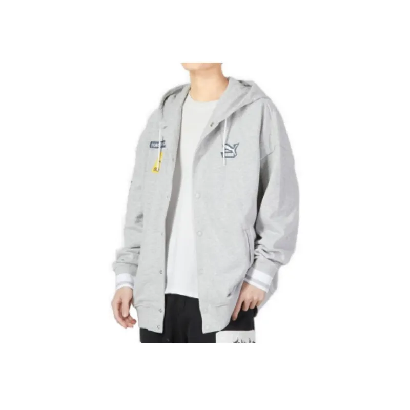 PUMA Jackets Men Light Mixed Gray-2
