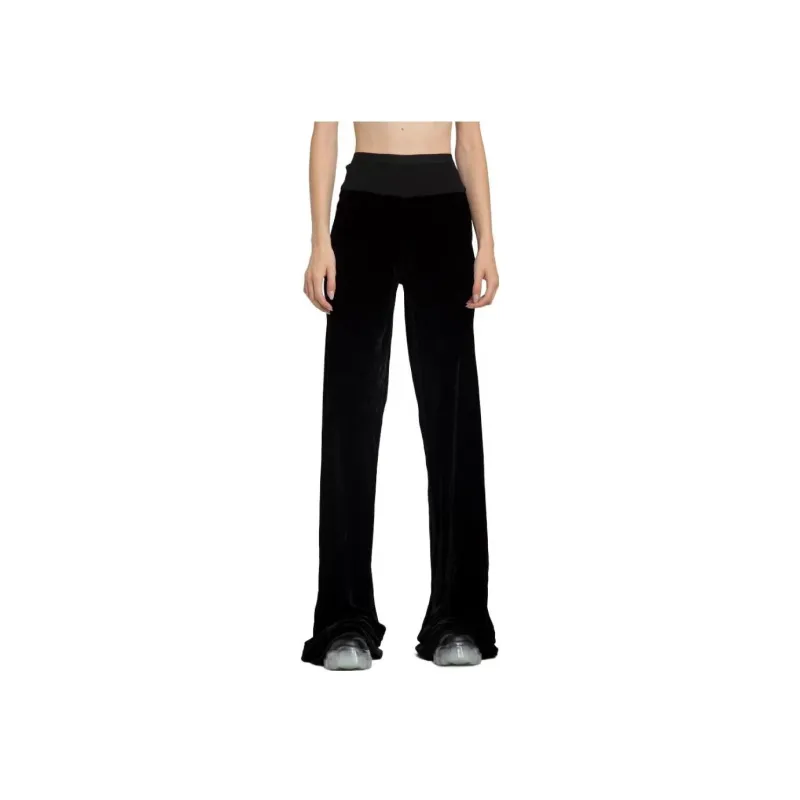 RICK OWENS Long line Ribbed Trousers-2