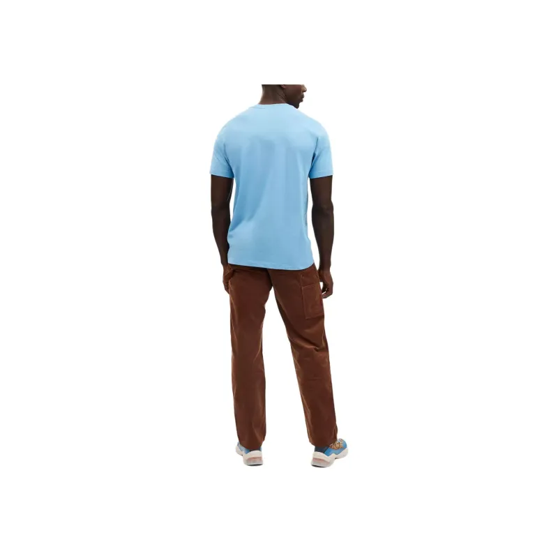COACH Varsity T Shirt In Organic Cotton T Shirt Men's Blue-7